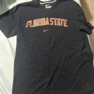 Nike Black Florida State Short Sleeve Tee